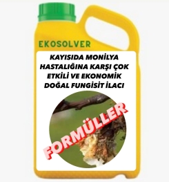 KAYISIDA MONİLYA HASTALIĞINA KARŞI ÇOK ETKİLİ VE EKONOMİK DOĞAL FUNGİSİT İLACI İMALAT FORMÜLÜ VE ÜRETİM YÖNTEMİ VE UYGULAMA DOZAJLARI