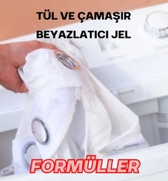 TÜL VE ÇAMAŞIR BEYAZLATICI JEL ÜRETİM FORMÜLLERİ VE ÜRETİM YÖNTEMLERİ