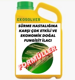 SÜRME HASTALIĞINA KARŞI ÇOK ETKİLİ VE EKONOMİK DOĞAL FUNGİSİT İLACI İMALAT FORMÜLÜ VE ÜRETİM YÖNTEMİ VE UYGULAMA DOZAJLARI