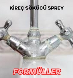 KİREÇ SÖKÜCÜ SPREY ÜRETİM FORMÜLLERİ VE ÜRETİM YÖNTEMLERİ