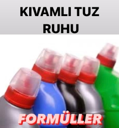 KIVAMLI TUZ RUHU ÜRETİM FORMÜLLERİ VE ÜRETİM YÖNTEMLERİ