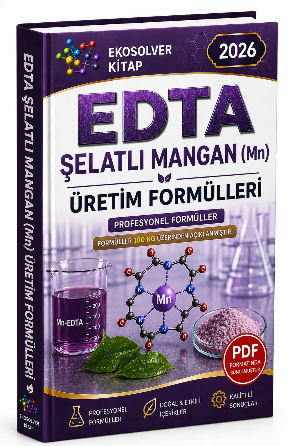EDTA ŞELATLI MANGAN (Mn) ÜRETİM FORMÜLLERİ VE İMALAT YÖNTEMLERİ