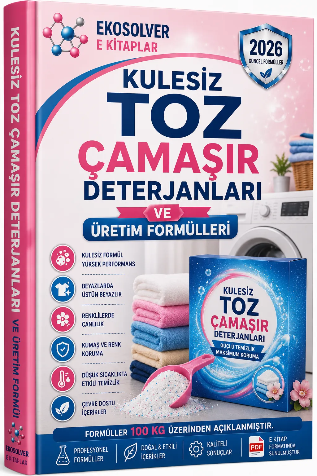 KULESİZ TOZ ÇAMAŞIR DETERJANI ÜRETİM FORMÜLLERİ VE ÜRETİM YÖNTEMLERİ