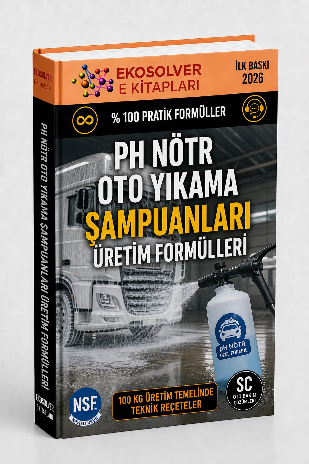 PH NÖTR OTO YIKAMA ŞAMPUANLARI ÜRETİM FORMÜLLERİ VE İMALAT YÖNTEMLERİ