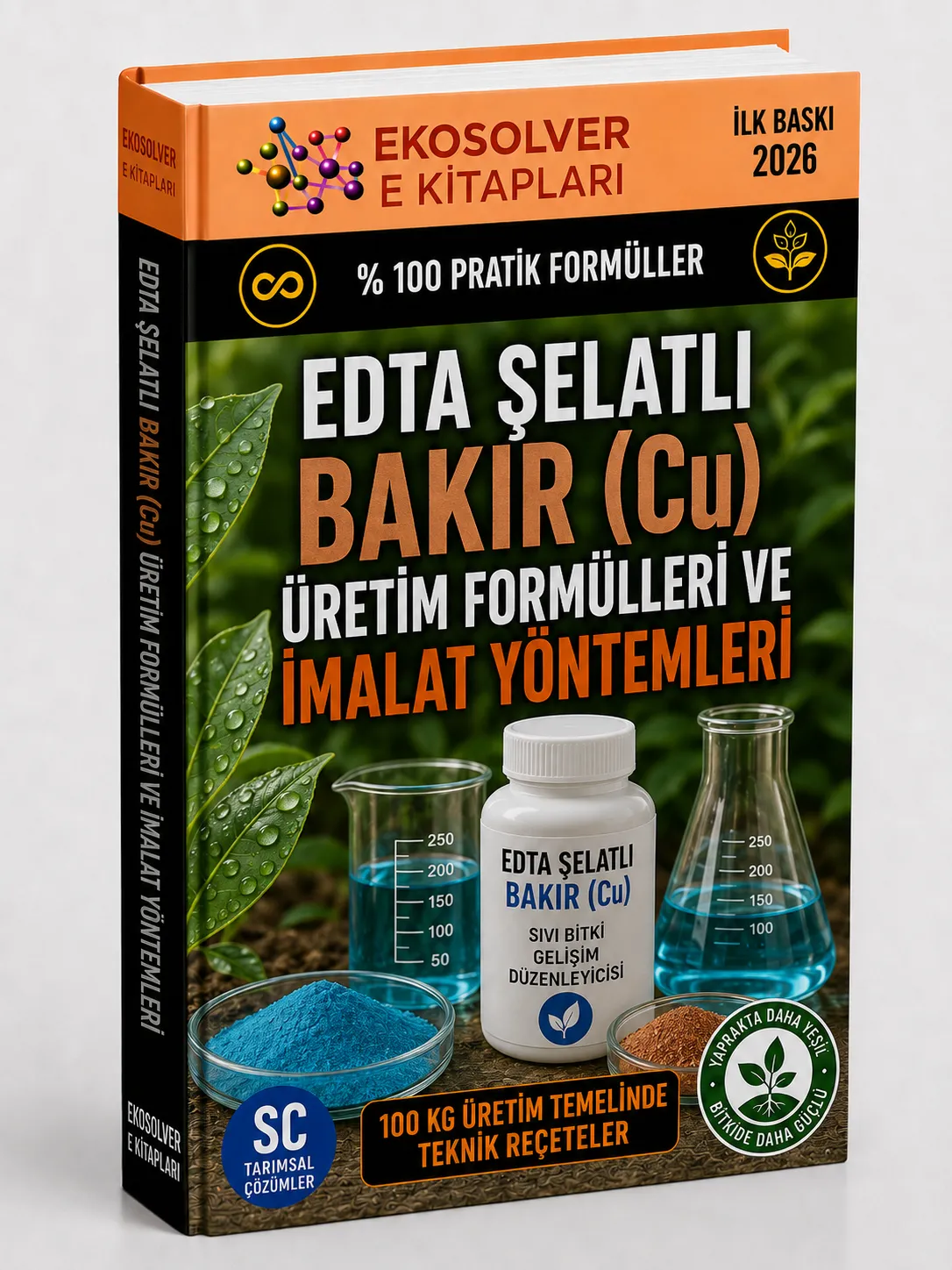 EDTA ŞELATLI BAKIR (Cu) ÜRETİM FORMÜLLERİ VE İMALAT YÖNTEMLERİ