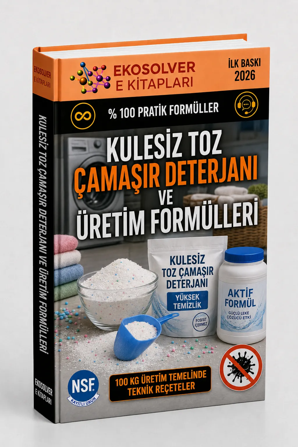 KULESİZ TOZ ÇAMAŞIR DETERJANI ÜRETİM FORMÜLLERİ VE ÜRETİM YÖNTEMLERİ