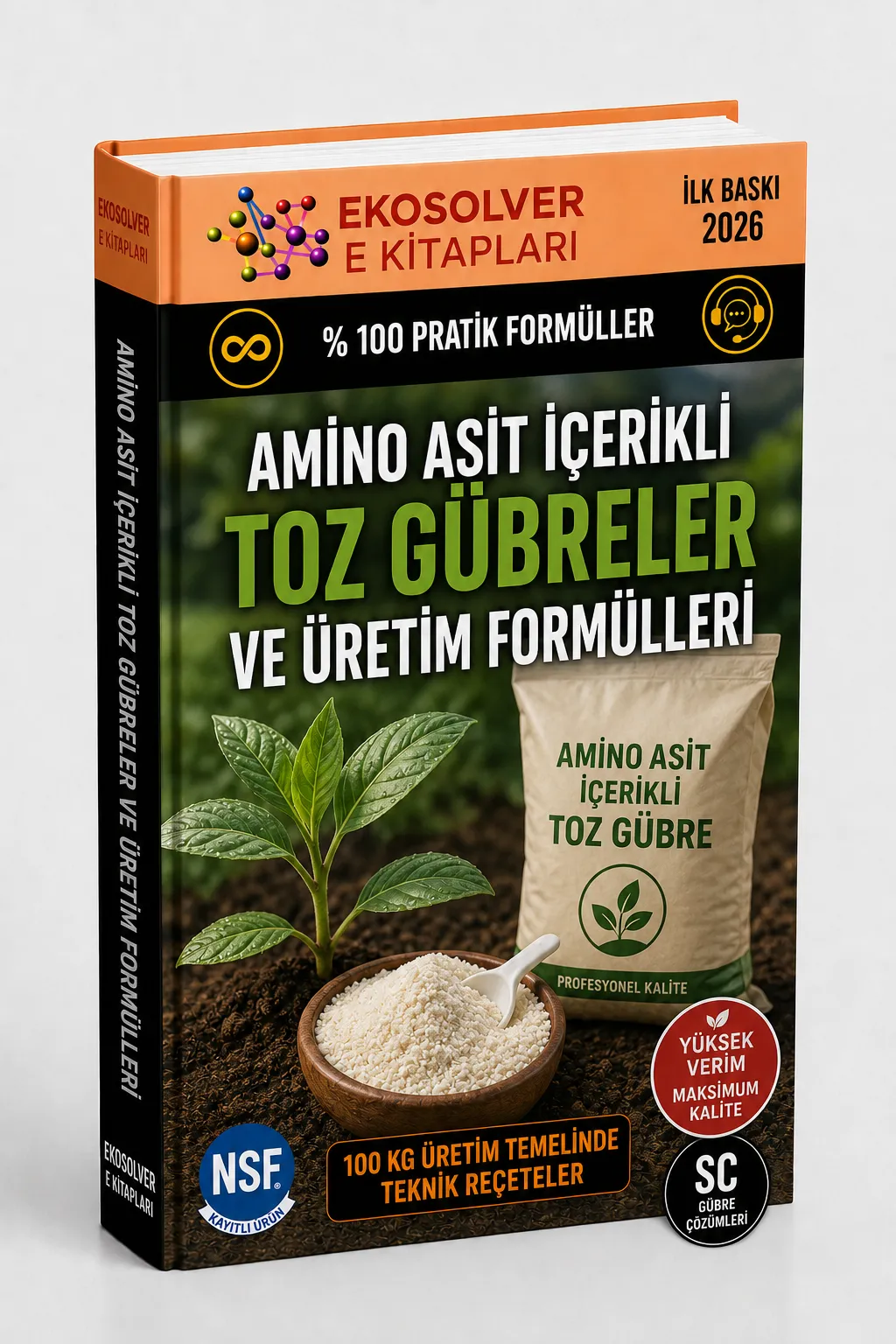 AMİNO ASİT İÇERİKLİ TOZ GÜBRELER VE ÜRETİM FORMÜLLERİ